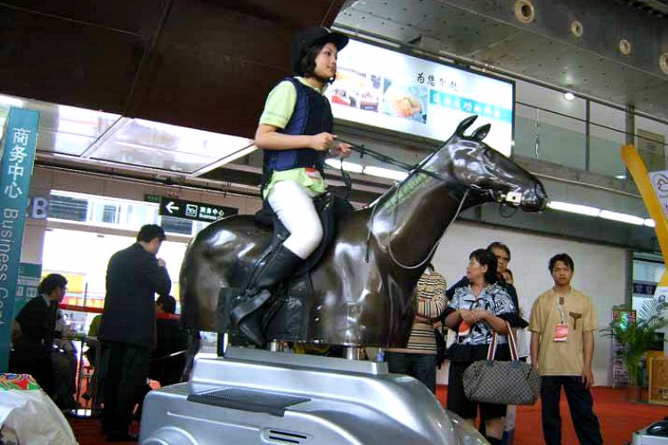 horse riding simulator