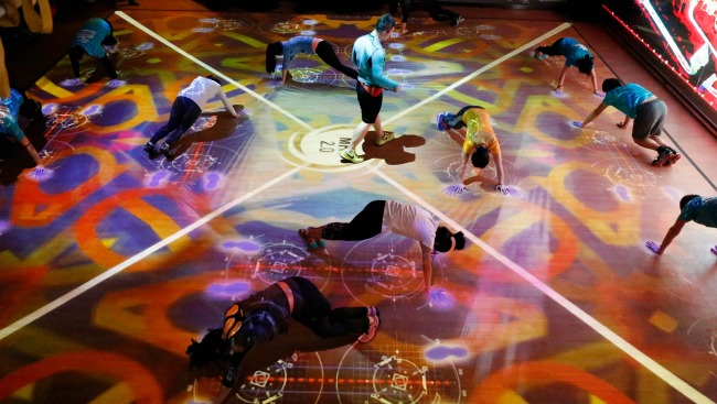 interactive fitness platform