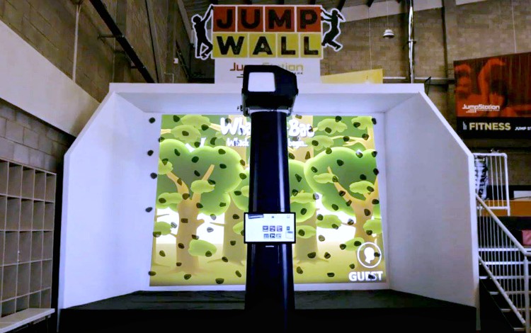augmented climbing wall
