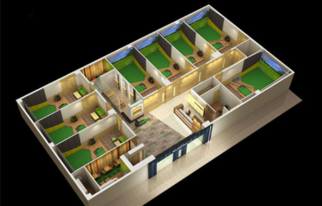 golf simulator golf simulator