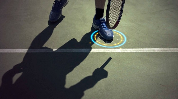 intelligent tennis floor