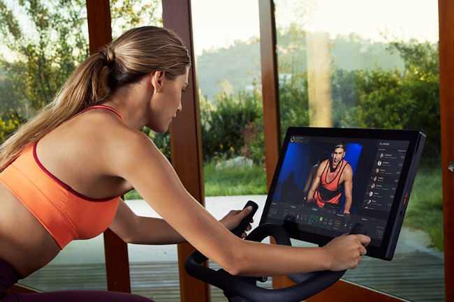 indoor cycling studio