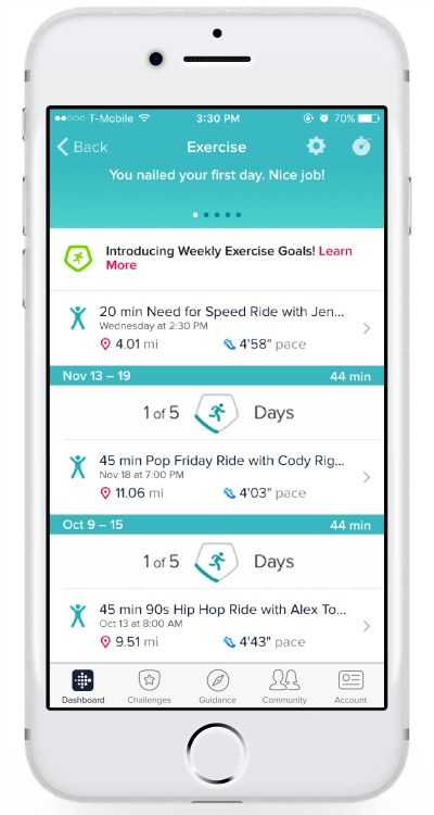 peloton app