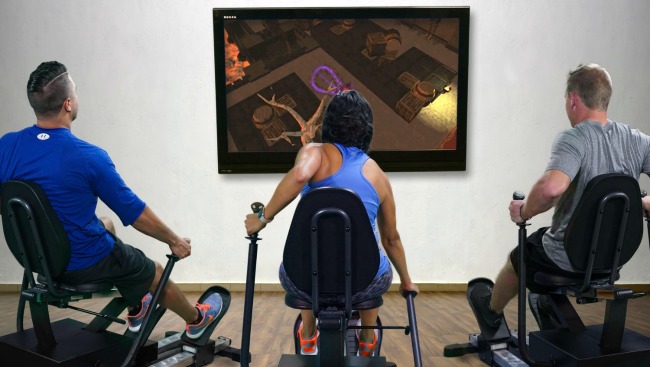 exercise gaming platform