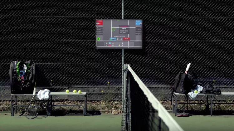 intelligent tennis floor