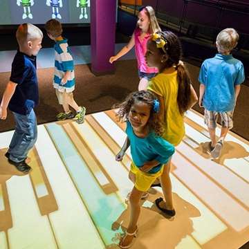 EyePlay Interactive Floor Encourages Natural Motion and Active Play