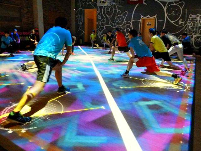 interactive fitness platform