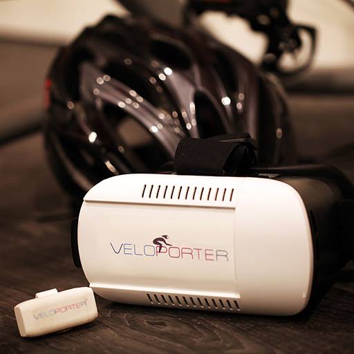 virtual reality sensor cycling veloporter sensor virtual reality