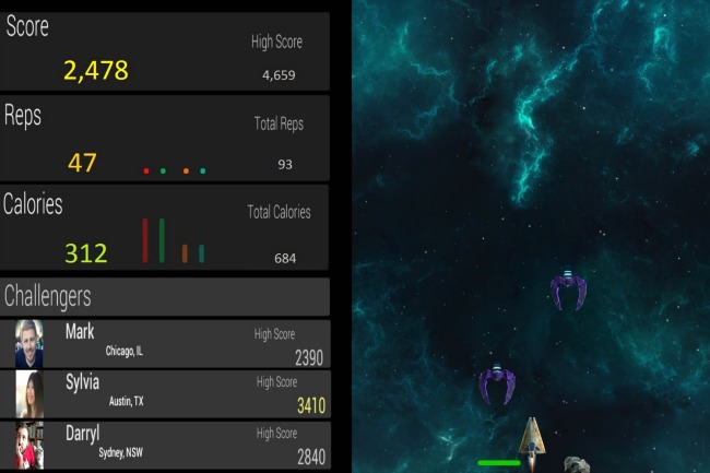 exercise gaming platform