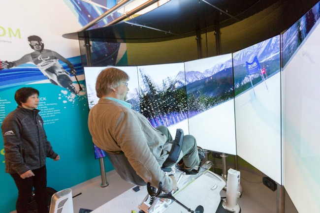 sport simulator immersive