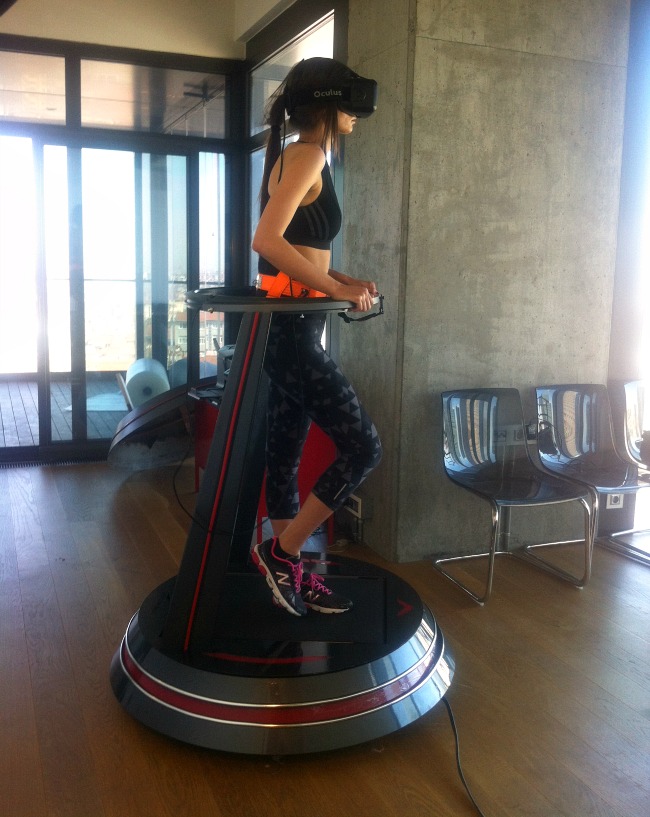 virtual reality walking simulator