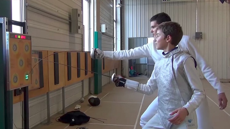 electronic fencing wall