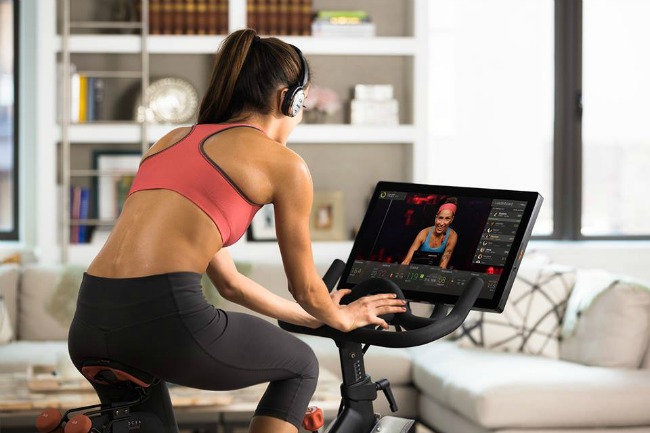 indoor cycling studio