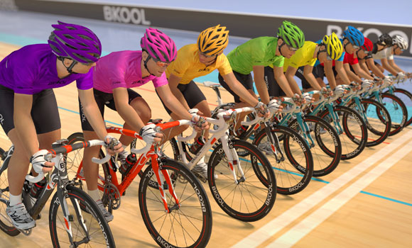 cycling gaming bkool cycling simulator