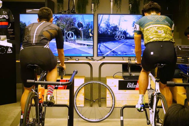 indoor cycling platform
