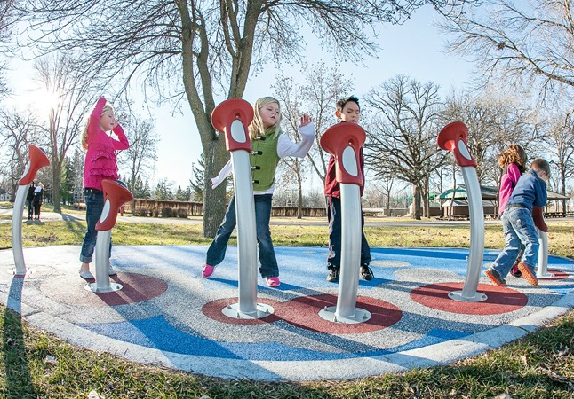 multisensory playground games