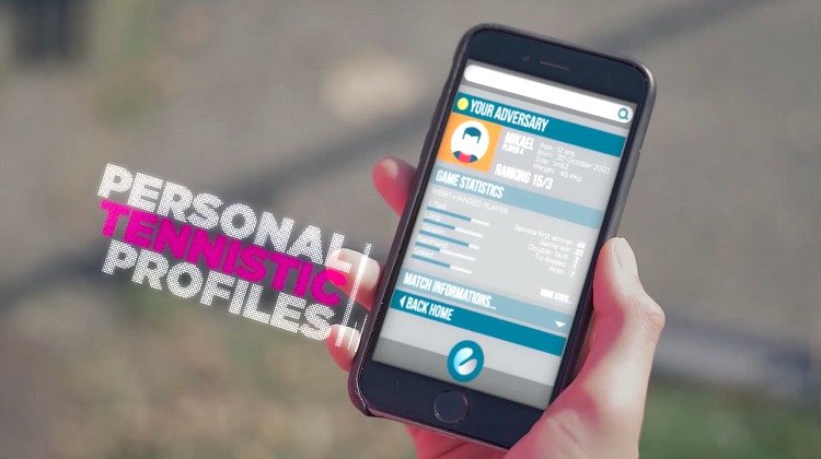 intelligent tennis floor