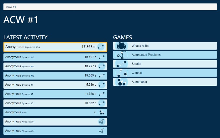 climbing wall platform