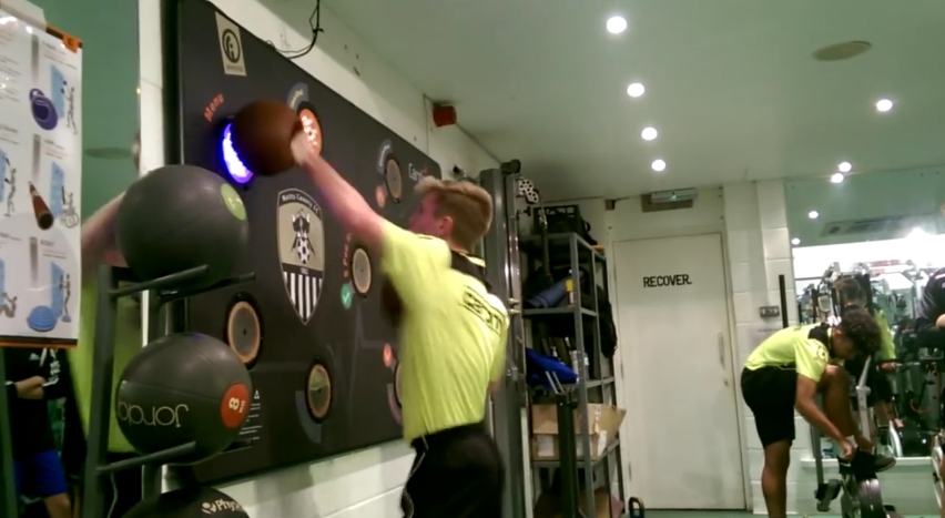 cardiowall interactive reaction wall football club cardiowall interactive reaction wall football club