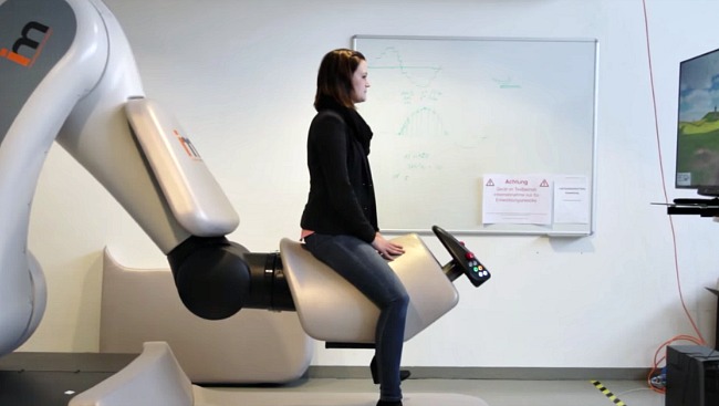 vr rehab robotics game