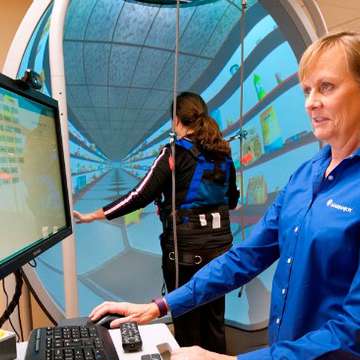 Bertec's Dynamic CDP Introduces Immersive Virtual Reality to Balance Training