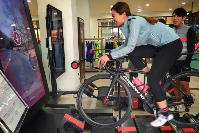 indoor cycling platform