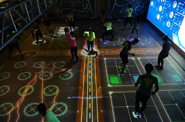 interactive fitness platform