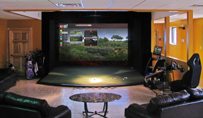 golf simulator golf simulator