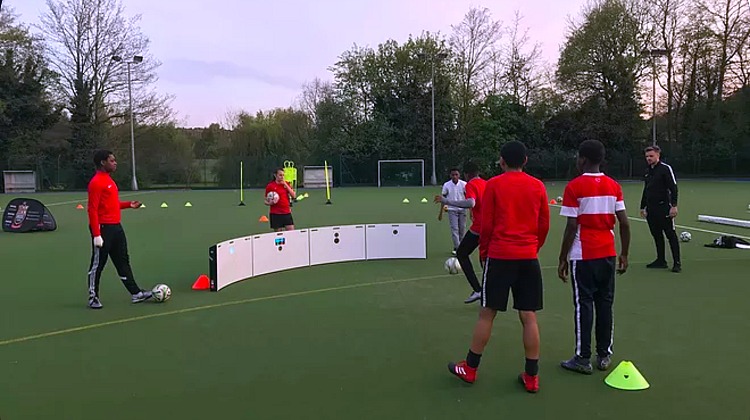 football training arena