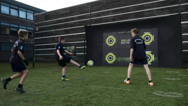 interactive training wall interactive training wall