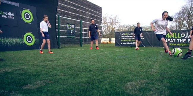 interactive training wall interactive training wall